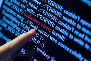 computer virus detected 