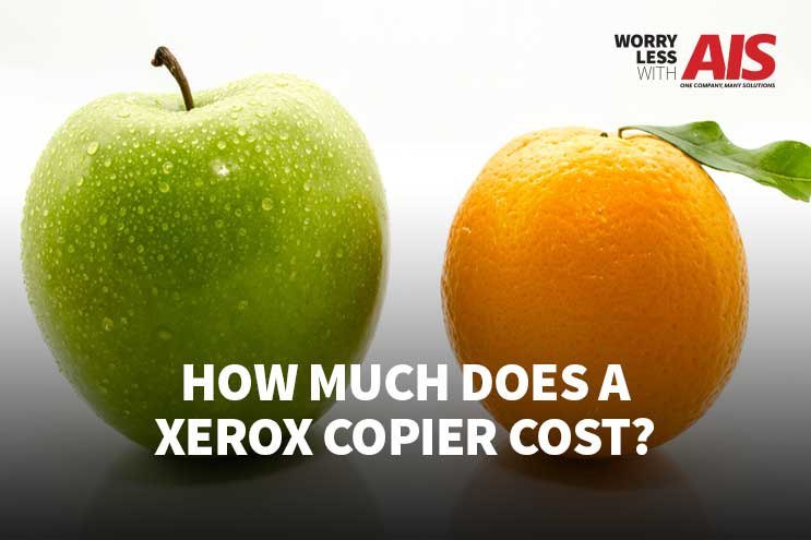 xerox cost