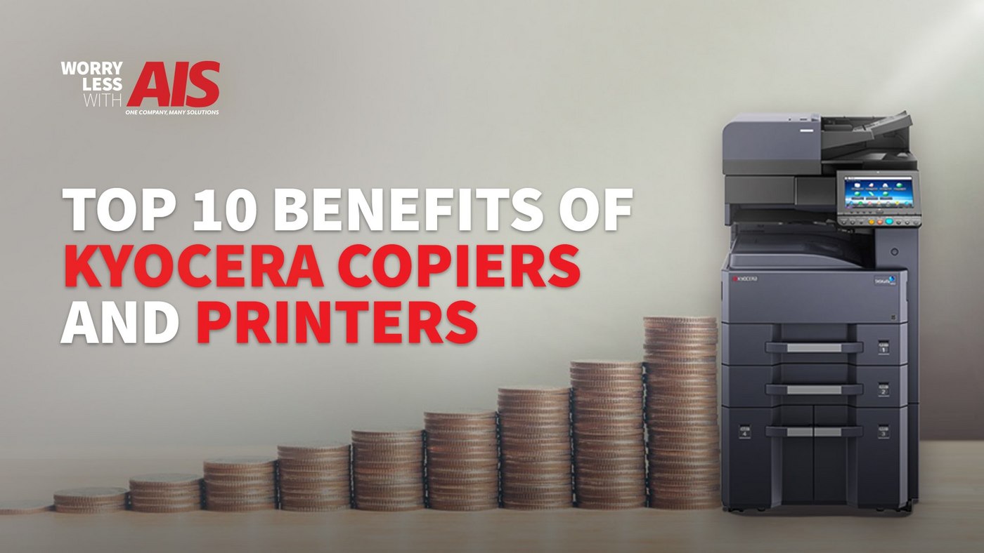 Top 10 Benefits of Kyocera Copiers and Printers