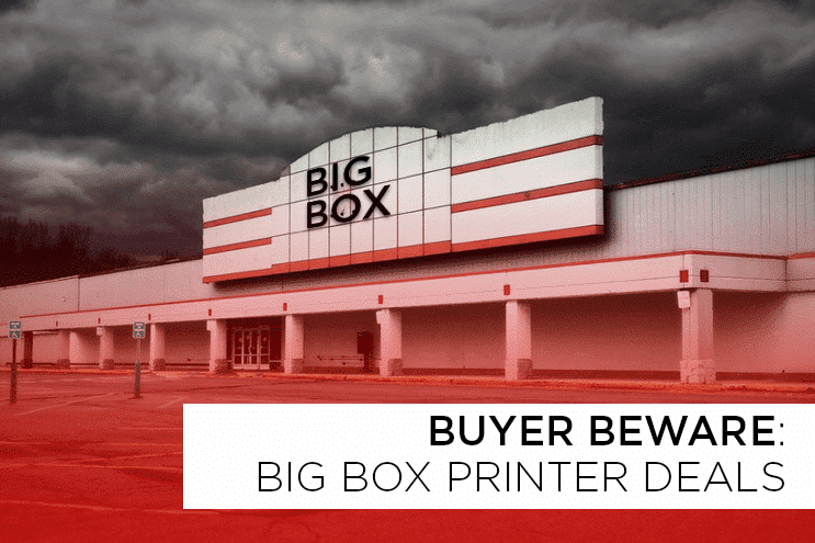 Laser Printer Repair vs. Big Box Printer Deals