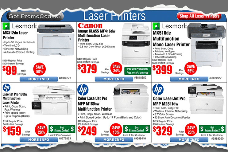 Laser Printer Repair Advertisement