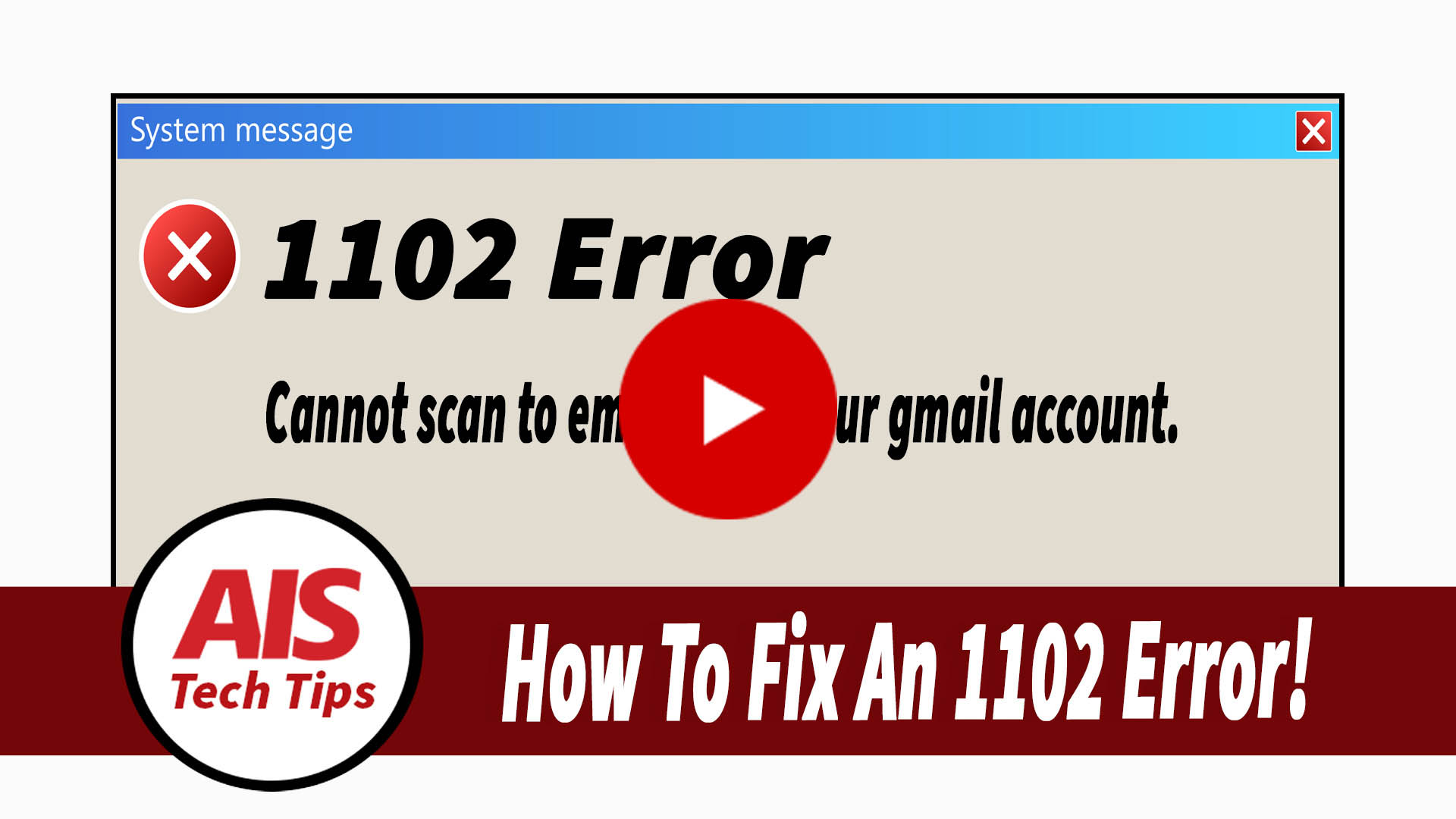 How To Fix An 1102 Print Error