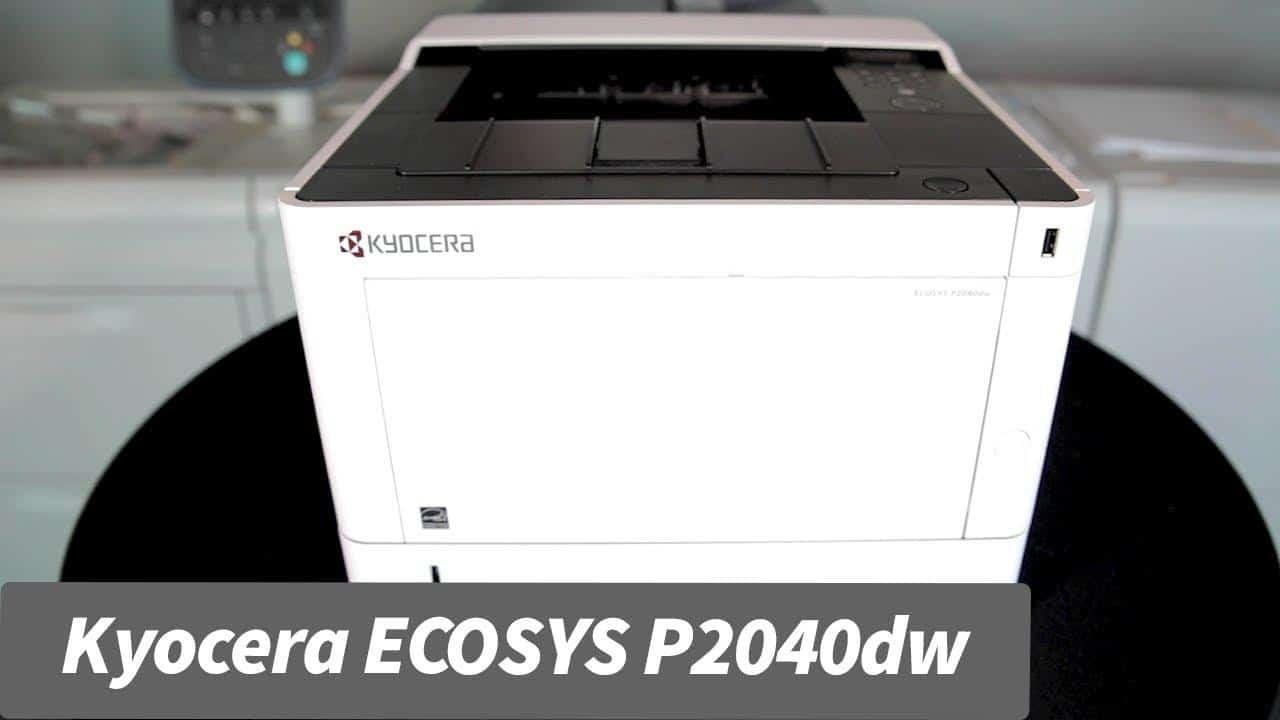 Kunstneriske Intens Mastery Kyocera ECOSYS P2040dw - Review