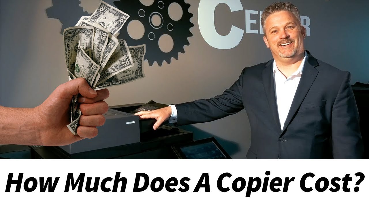 How Much Does A Copier Cost?