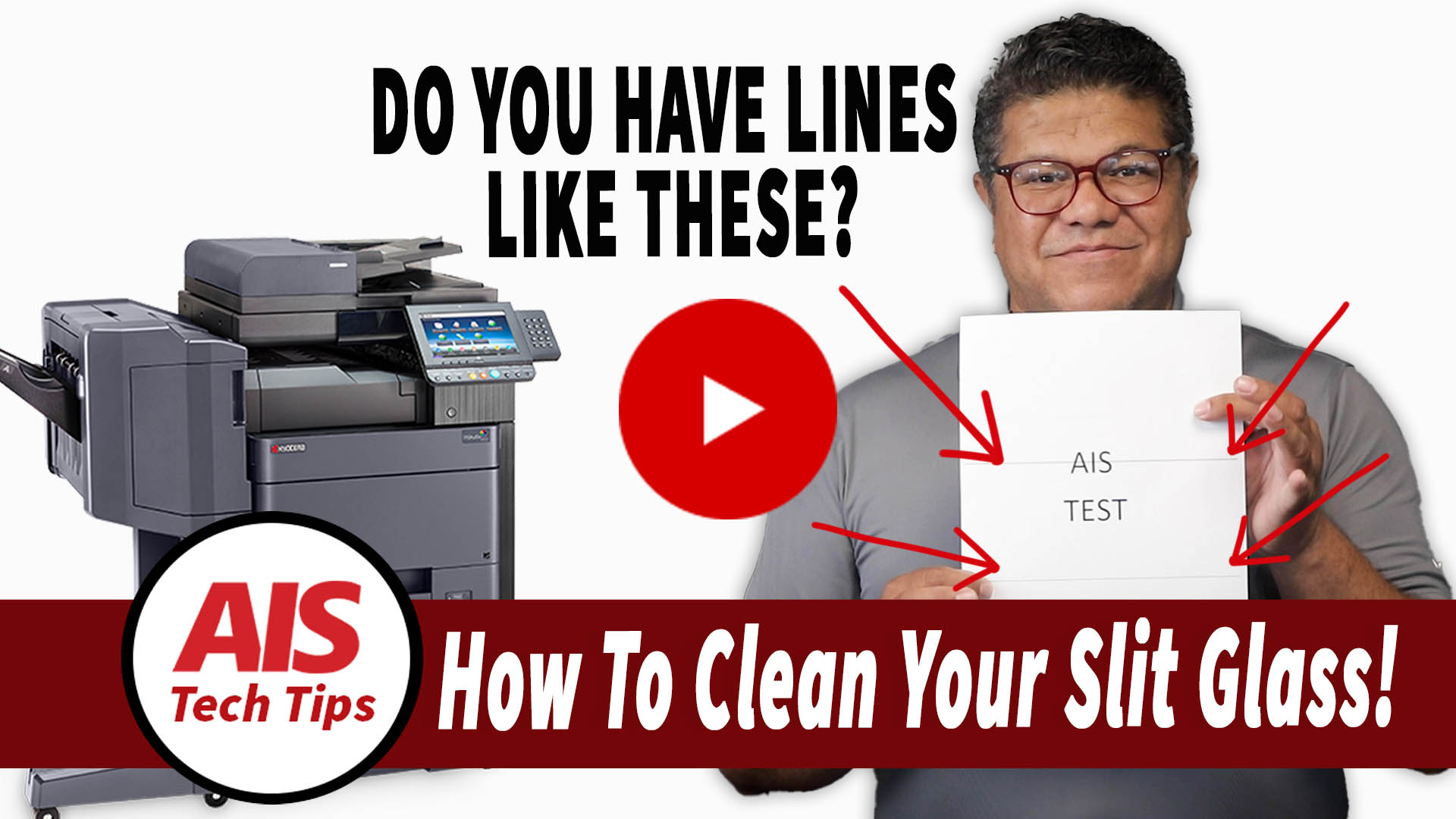 How To Clean Your Copier Slit Glass