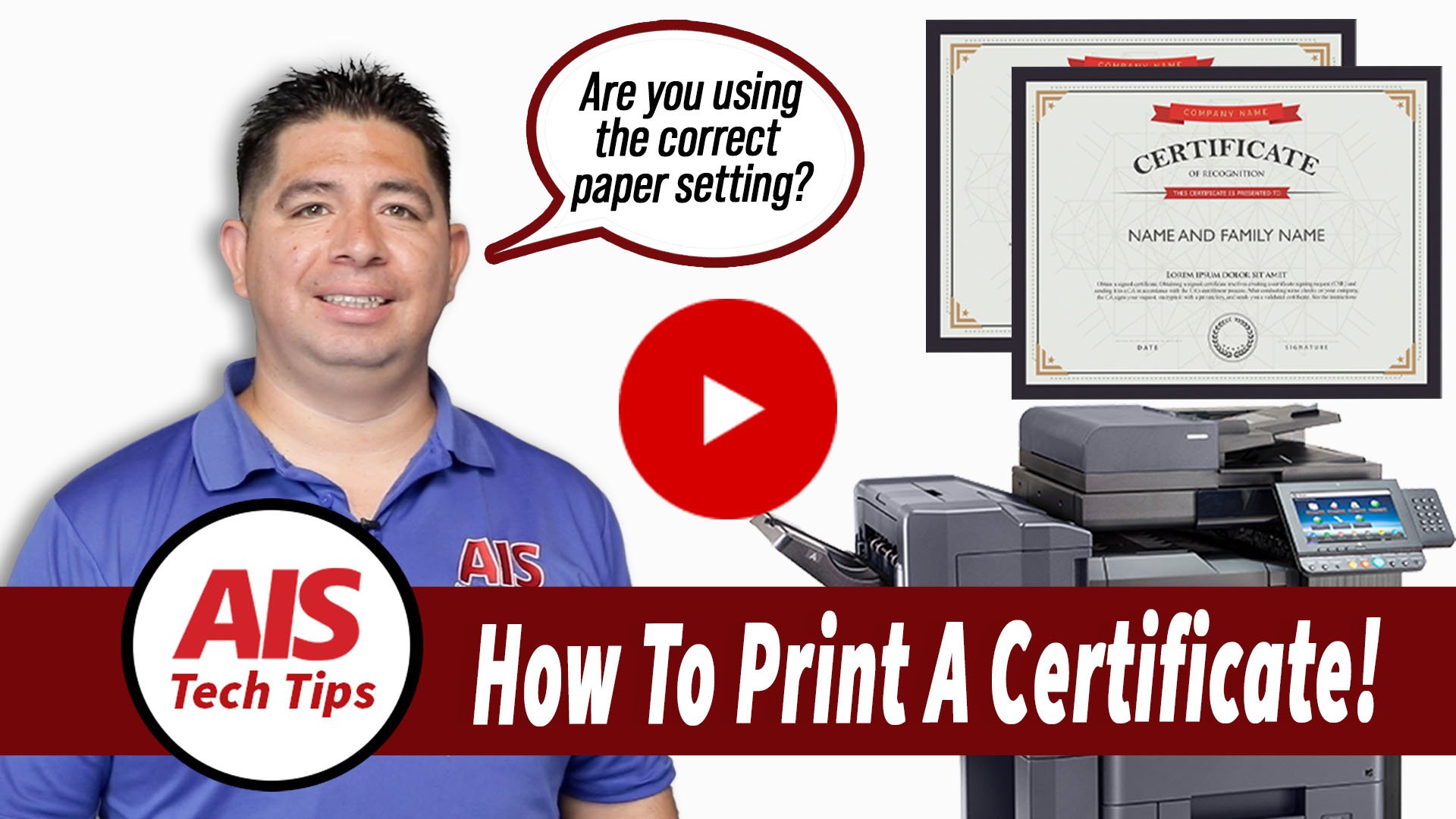 How To Print A Certificate