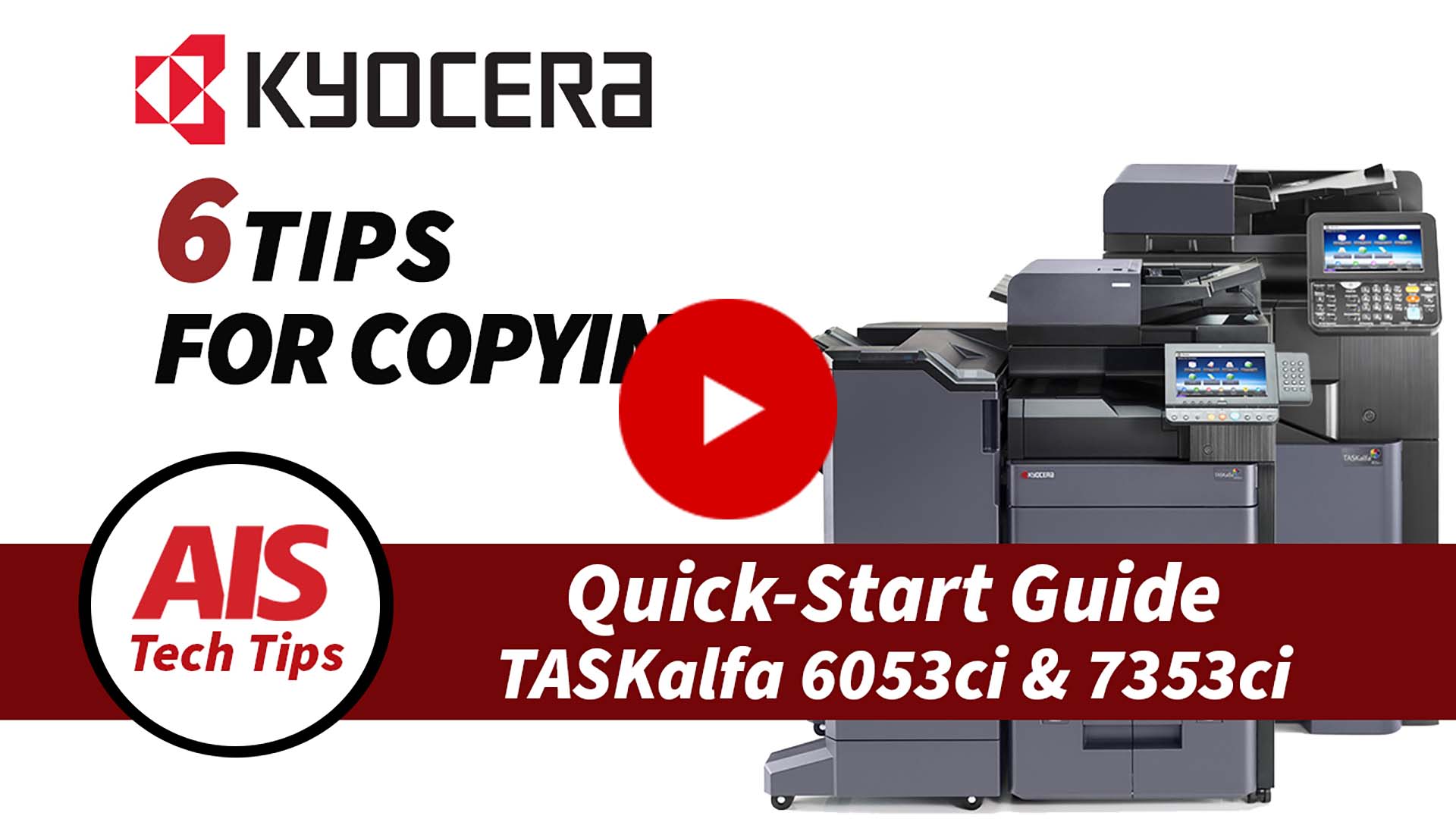 Kyocera Quick-Start Guide - Copying