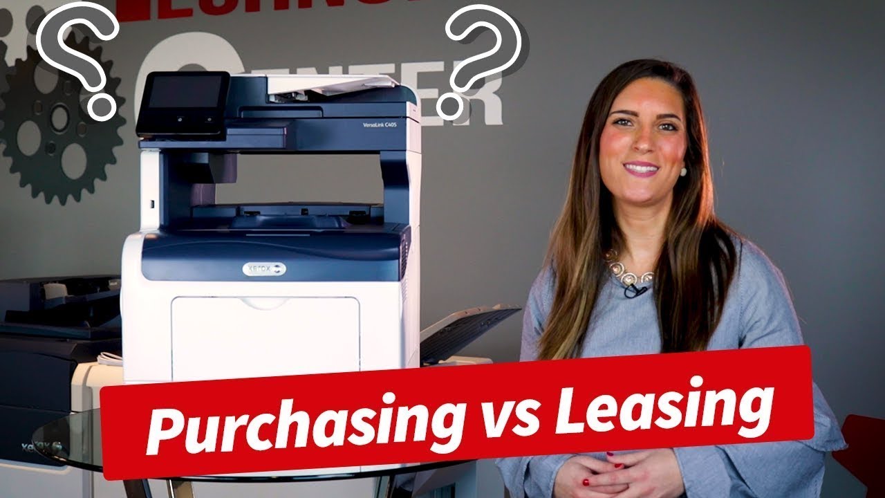 Purchasing vs. Leasing A Copier