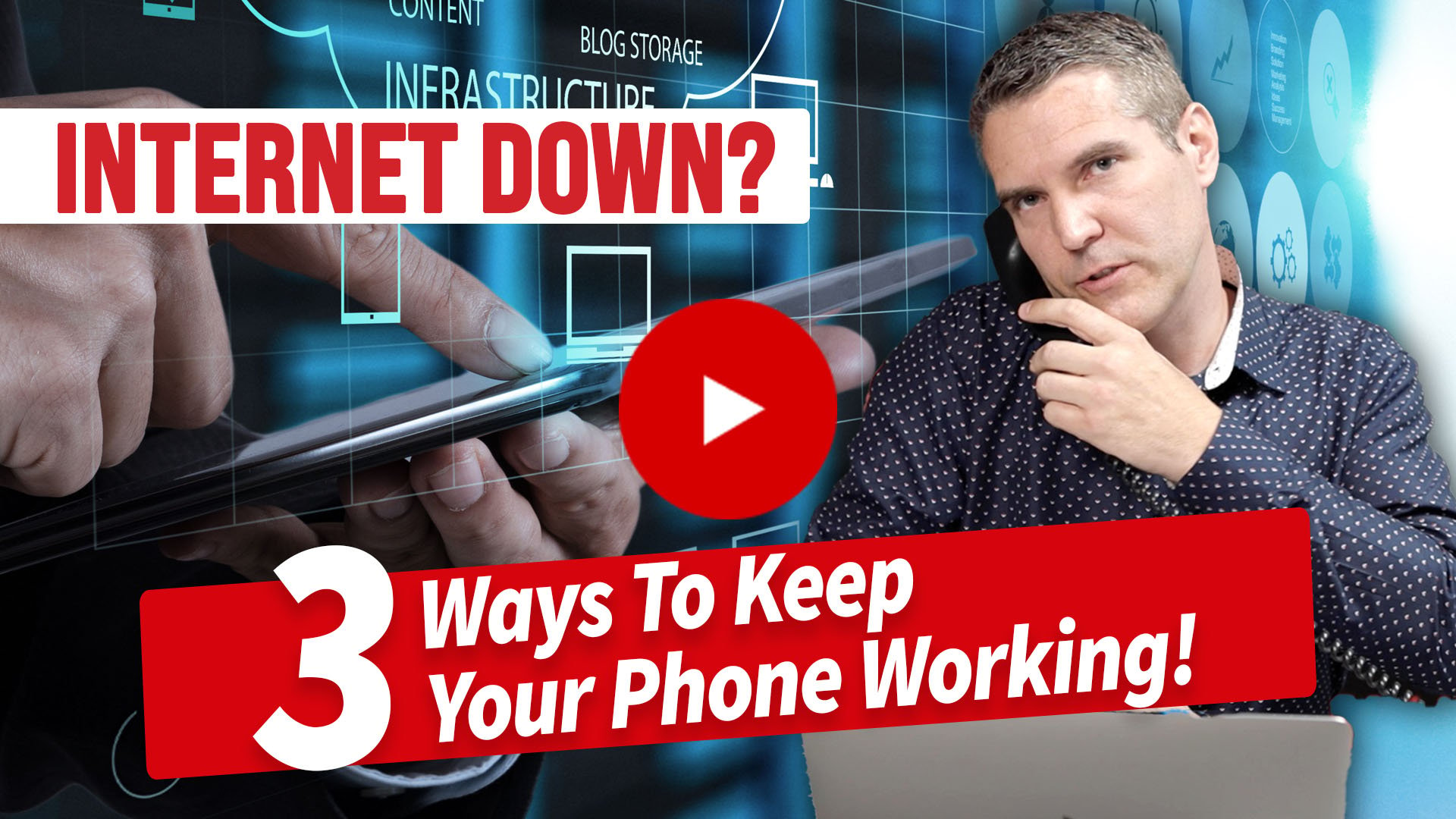 Internet Down? 3 Ways To Keep Your Phones Working