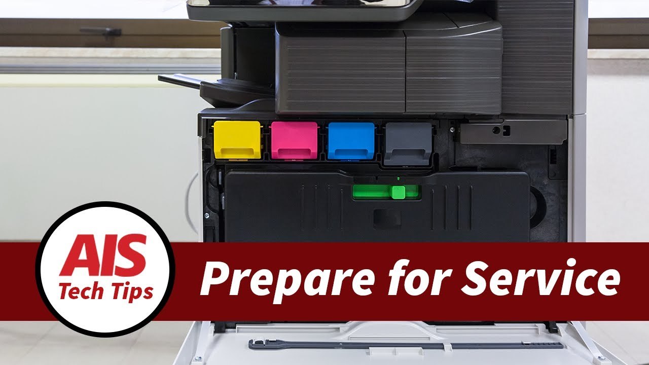 AIS Quick Tips: How to Prepare for your Copier Service