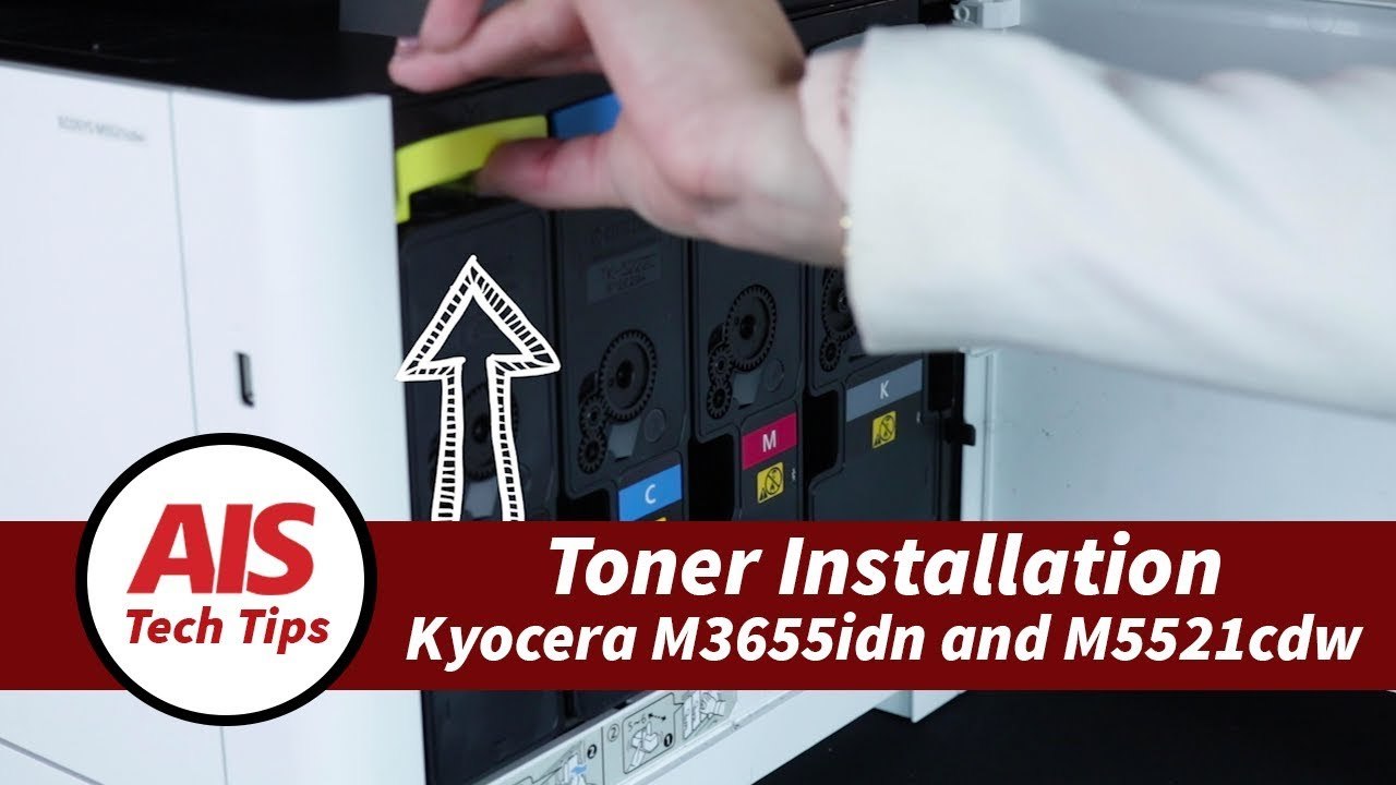 Toner Installation: Kyocera M3655idn and M5521cdw